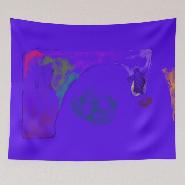 Item preview, Purple Minimalist Abstract Art designed and sold by masabo.