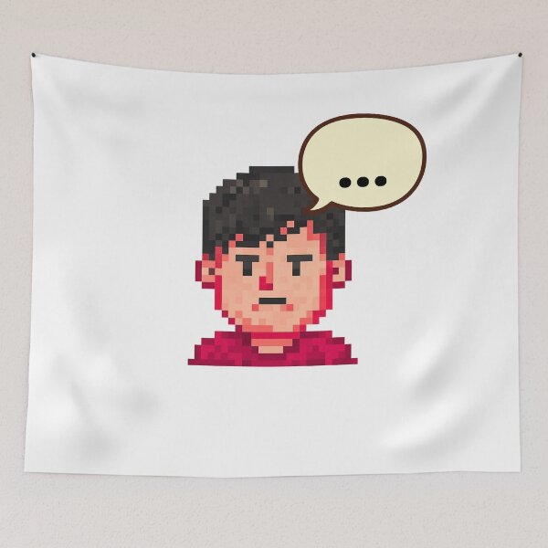 Item preview, Pixel Boy: Loading Motivation Mood designed and sold by MoodPrintsShop.