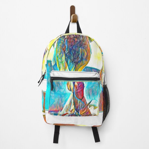 Item preview, Nassau, Bahamas, Fishing Boat Mate Holds Catch of Trigger Fish, Digital Illustration designed and sold by AMacGPhilly.