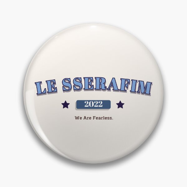 Item preview, LE SSERAFIM 2022 Varsity K-POP University Sweatshirt – We Are Fearless designed and sold by smeraldosecrets.