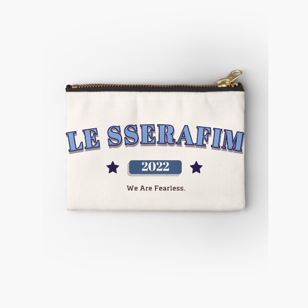 Item preview, LE SSERAFIM 2022 Varsity K-POP University Sweatshirt – We Are Fearless designed and sold by smeraldosecrets.