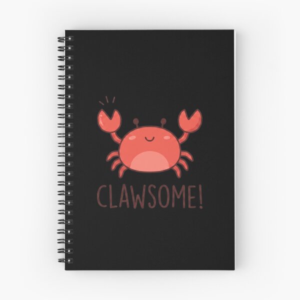Item preview, Clawsome Funny Crab Pun Cute Kawaii designed and sold by TinyJoy Studio.