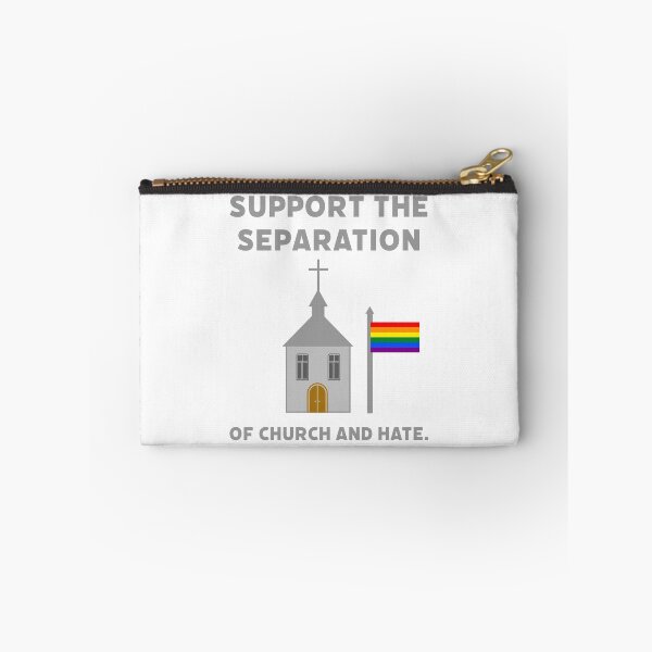 Item preview, Support the separation of church and hate. designed and sold by Rachel the Artist .