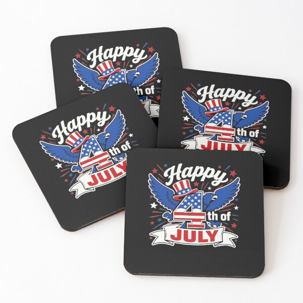 Item preview, Happy 4th of July Patriotic American Flag USA Men Women Kids designed and sold by clothesy7.