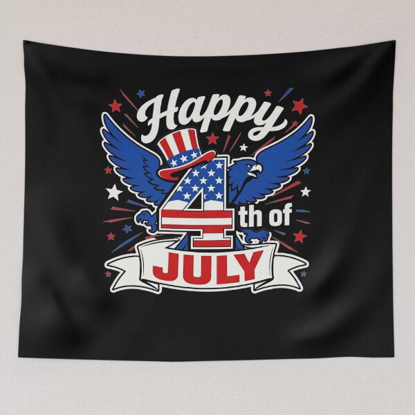 Item preview, Happy 4th of July Patriotic American Flag USA Men Women Kids designed and sold by clothesy7.