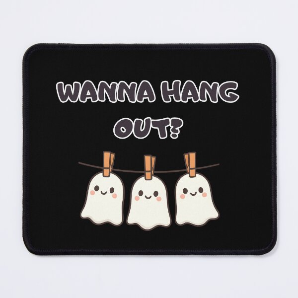 Item preview, Wanna hang out? Hanging sheet ghost. designed and sold by uunaa.