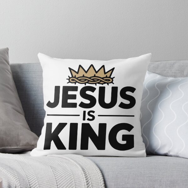 Item preview, Jesus Is King Christian T-Shirt | Crown of Thorns Faith Bold Religious Gift designed and sold by EvolusionPro.