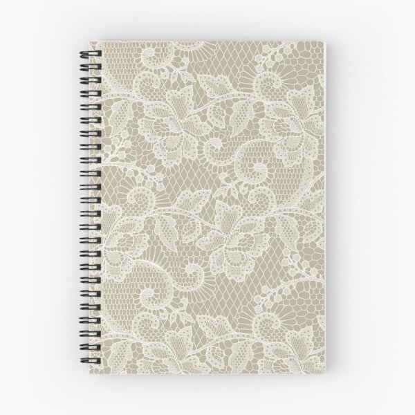 Item preview, Soft Floral Lace Pattern – Delicate Ivory Vintage Ornamental Design designed and sold by destelloacido.
