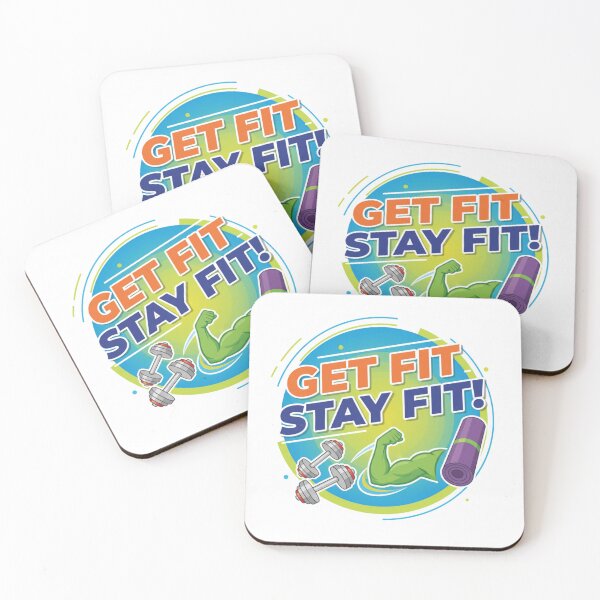 Item preview, Get Fit Stay Fit! designed and sold by MaciejErdon.