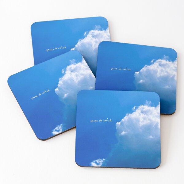 Item preview, Blue Sky Cloud Photography Print — Space to Exhale designed and sold by IntertwineCo.