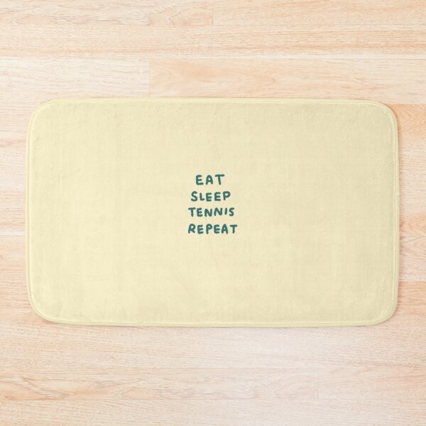 Item preview, eat sleep tennis repeat designed and sold by ourhappyface.