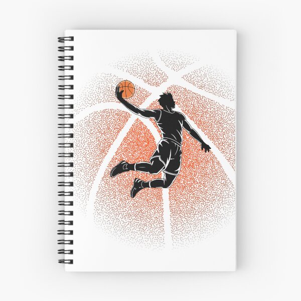 Item preview, Basketball Player Slam Dunk Stipple Art designed and sold by area248.