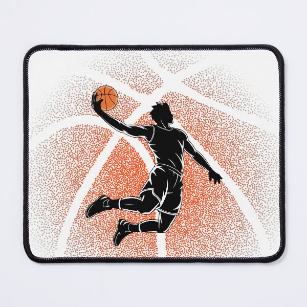 Item preview, Basketball Player Slam Dunk Stipple Art designed and sold by area248.