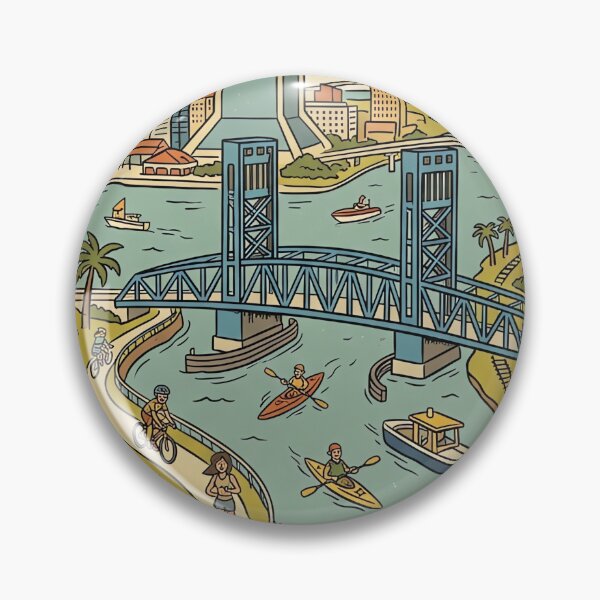 Item preview, Visit Jacksonville  - Florida designed and sold by civomgon.