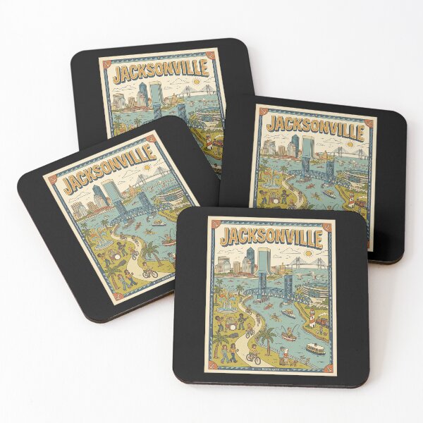 Item preview, Visit Jacksonville  - Florida designed and sold by civomgon.
