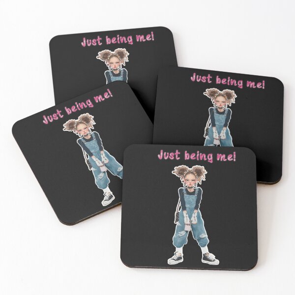 Item preview, Just Being Me | Edgy Girl in Denim Overalls Streetwear designed and sold by StudioNoRule.
