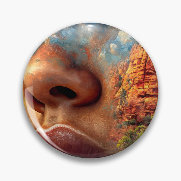 Item preview, Surreal Landscape Merging with Human Features designed and sold by Artessie.