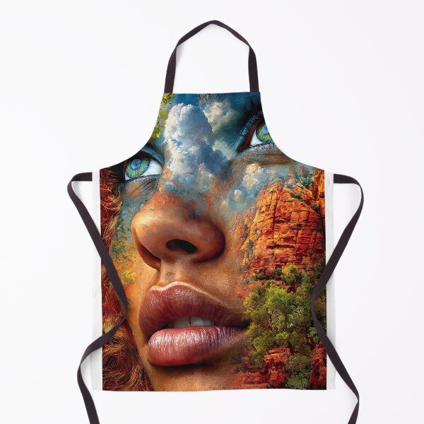 Item preview, Surreal Landscape Merging with Human Features designed and sold by Artessie.
