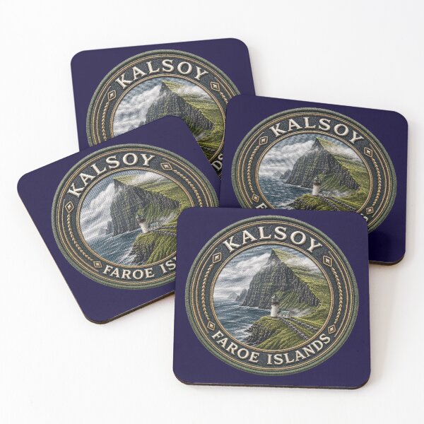 Item preview, Kalsoy, Faroe Islands – Cliffs, lighthouse & North Atlantic designed and sold by Girih.