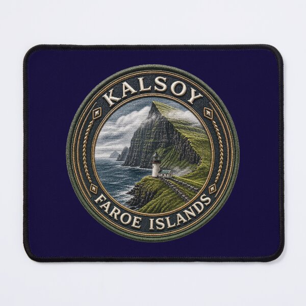 Item preview, Kalsoy, Faroe Islands – Cliffs, lighthouse & North Atlantic designed and sold by Girih.