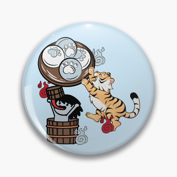 Item preview, Kawaii Tiger, Akaname Yokai & Paw Dim Sum designed and sold by Kanniax.