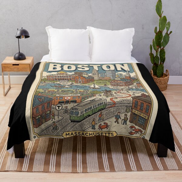 Item preview, Visit Boston - Massachusetts designed and sold by civomgon.