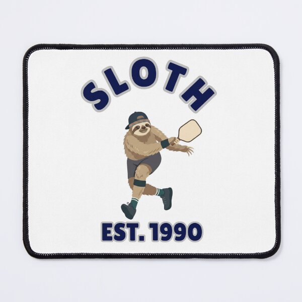 Item preview, Vintage Sloth Pickleball Est 1990 - Slow & Steady designed and sold by The Daily Progress.