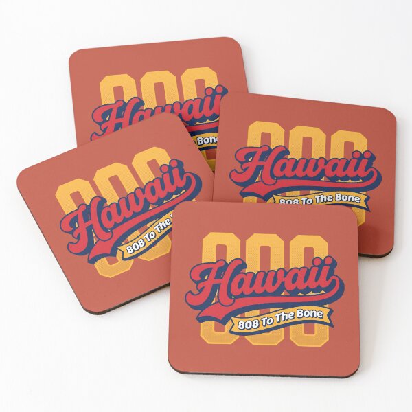 Item preview, Hawaii 808 To The Bone Retro Vintage Script Aesthetic Style designed and sold by Cozy-Old-Pub.