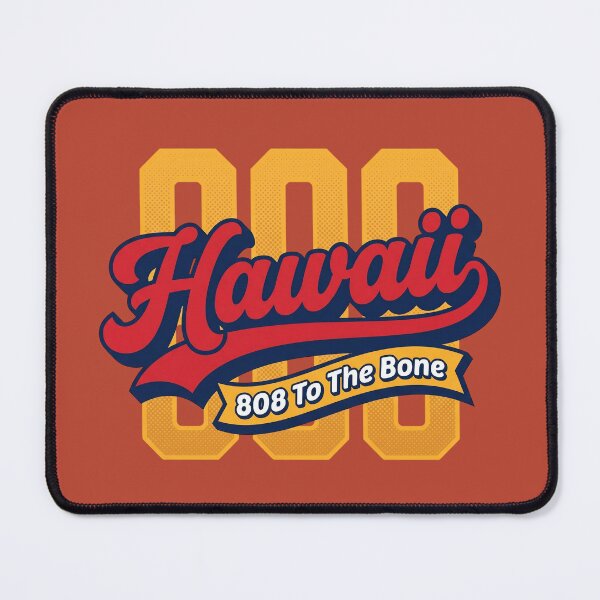 Item preview, Hawaii 808 To The Bone Retro Vintage Script Aesthetic Style designed and sold by Cozy-Old-Pub.