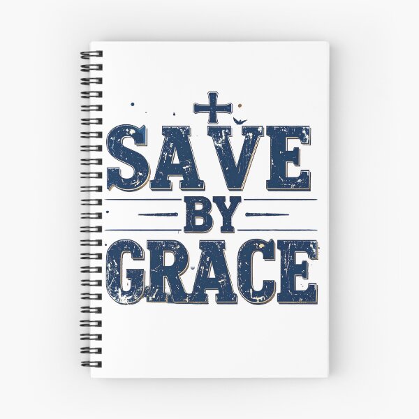 Item preview, Saved By Grace Christian T-Shirt | Distressed Vintage Faith Bold Religious Gift designed and sold by EvolusionPro.