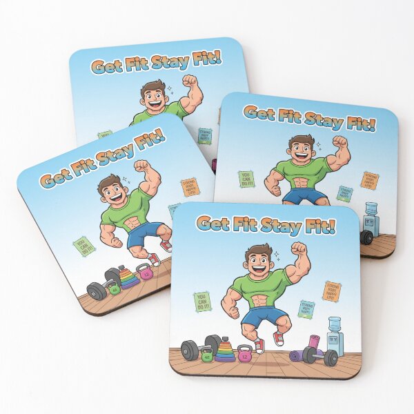 Item preview, Get Fit Stay Fit! designed and sold by MaciejErdon.