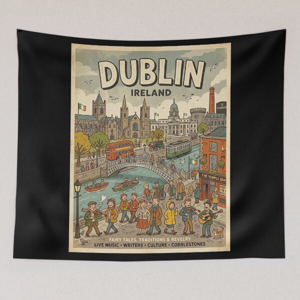 Item preview, Visit Dublin - Ireland designed and sold by civomgon.