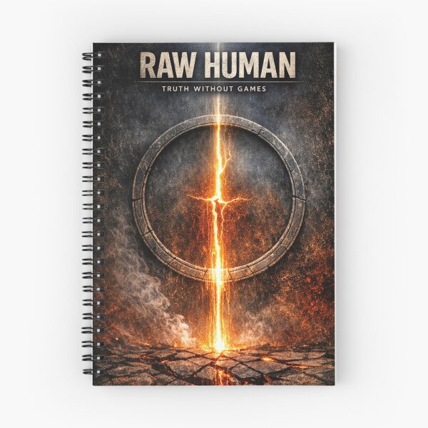 Item preview, RAW HUMAN - The Core of Truth | Eternal Presence Burning designed and sold by MarioZ137.