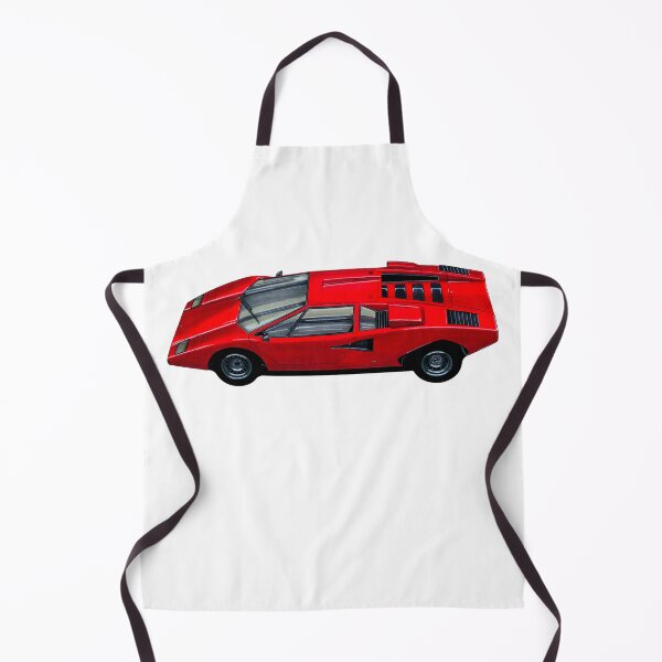 Item preview, Exclusive drawing legendary italian super car red Countach 5.2L V12 engine designed and sold by Cars23.