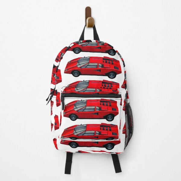 Item preview, Exclusive drawing legendary italian super car red Countach 5.2L V12 engine designed and sold by Cars23.