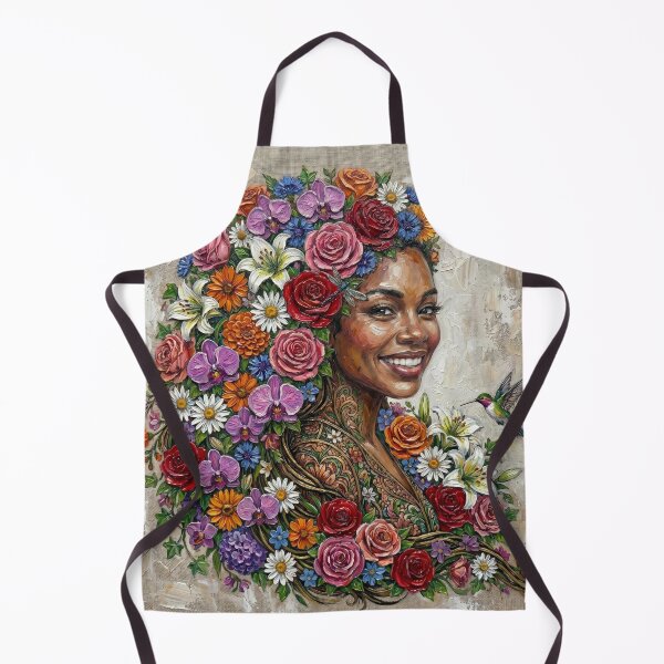 Item preview, Botanical Beauty: Floral Hair Portrait designed and sold by ValhallaFantasy.