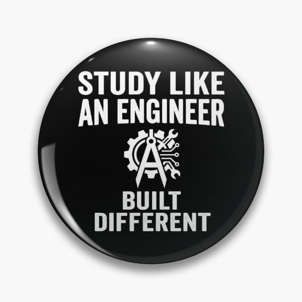 Item preview, Study Like an Engineer Built Different Technical Gear Design designed and sold by Amr Darwish Graphic designer.