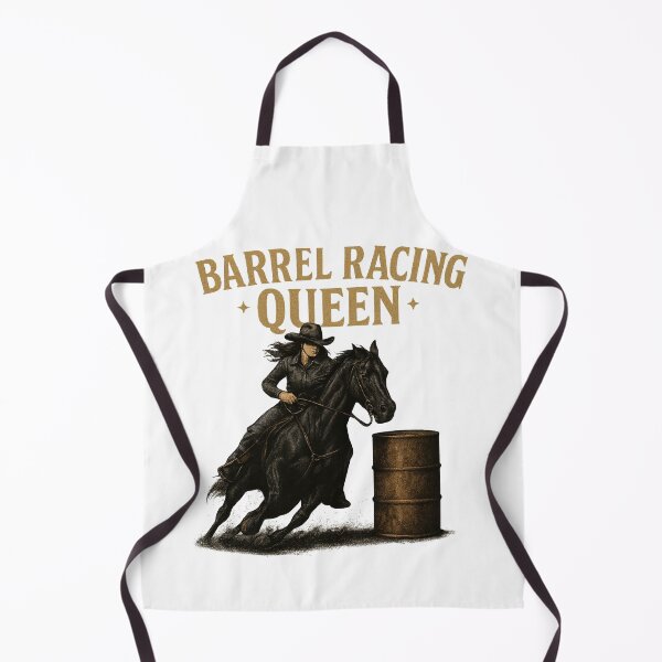 Item preview, Barrel Racing Queen – Western Cowgirl Rodeo Art designed and sold by QuarterHorseArt by Just my Studio.