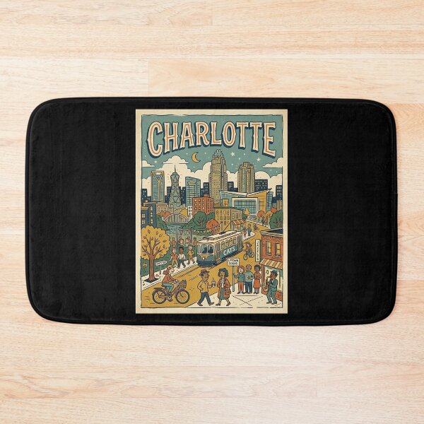 Item preview, Visit Charlotte  - North Carolina designed and sold by civomgon.