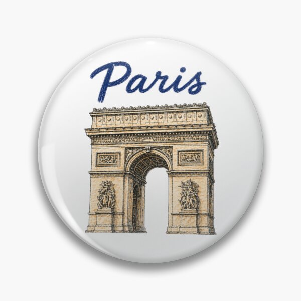 Item preview, Paris Arc de Triomphe – Pencil-style illustration designed and sold by JOANNASKAH.