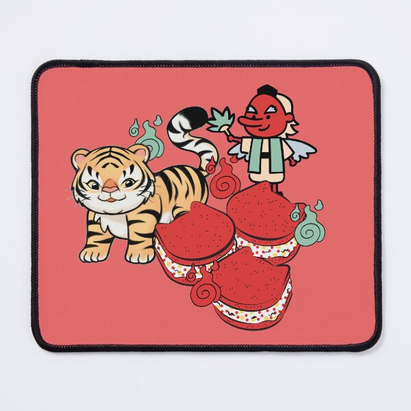 Item preview, Kawaii Tiger, Tengu & Cat Macarons designed and sold by Kanniax.