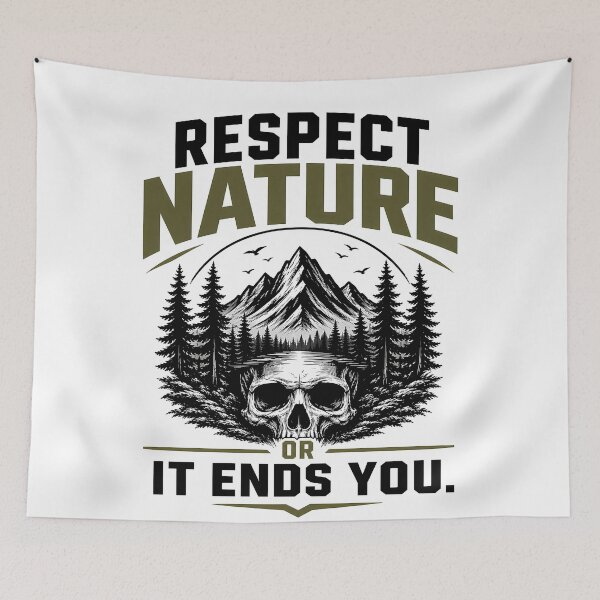 Item preview, Respect Nature designed and sold by Tactical Override.