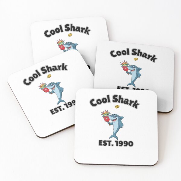 Item preview, Vintage Cool Shark Pickleball Est 1990 - Court Shark Smash designed and sold by The Daily Progress.