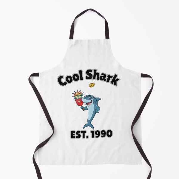 Item preview, Vintage Cool Shark Pickleball Est 1990 - Court Shark Smash designed and sold by "Positive Vibes & Daily Lifestyle".