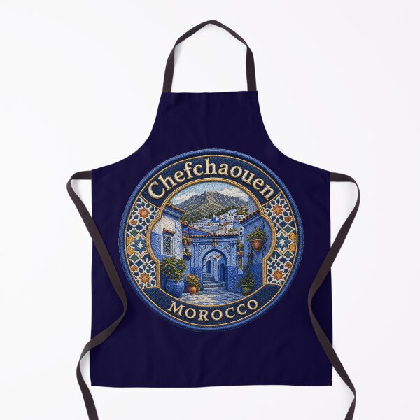 Item preview, Chefchaouen, Morocco – Blue alleys, arches & Rif Mountains designed and sold by Girih.