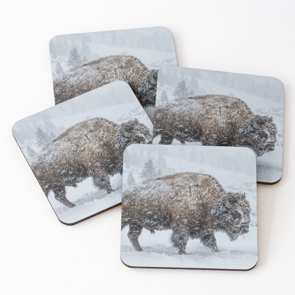 Item preview, Bison in a snowstorm designed and sold by Malisa345.
