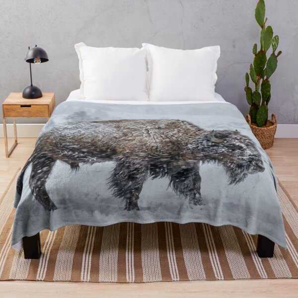 Item preview, Bison in a snowstorm designed and sold by Malisa345.