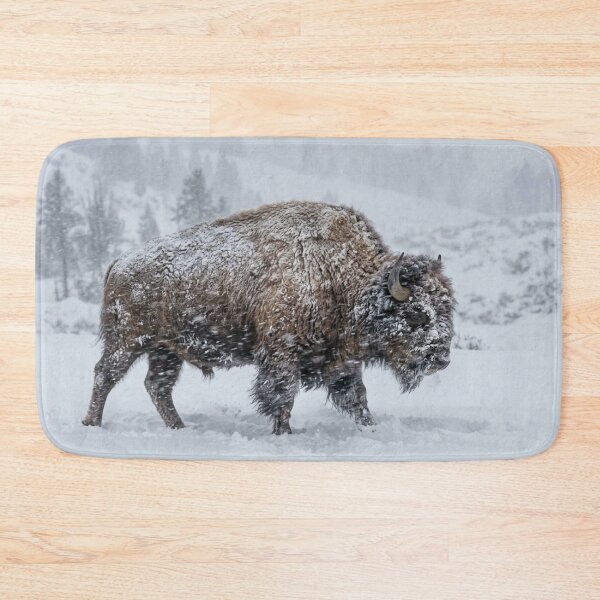 Item preview, Bison in a snowstorm designed and sold by Malisa345.