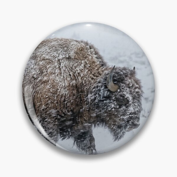 Item preview, Bison in a snowstorm designed and sold by Malisa345.