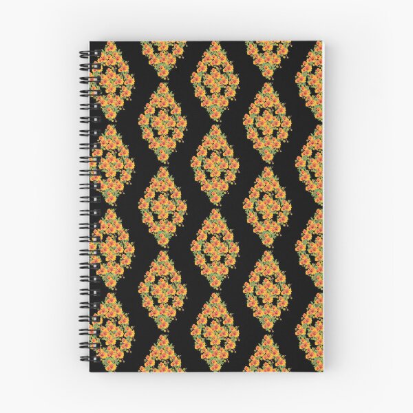 Item preview, Floral Diamond on Jet Black designed and sold by TerryFarrow4.